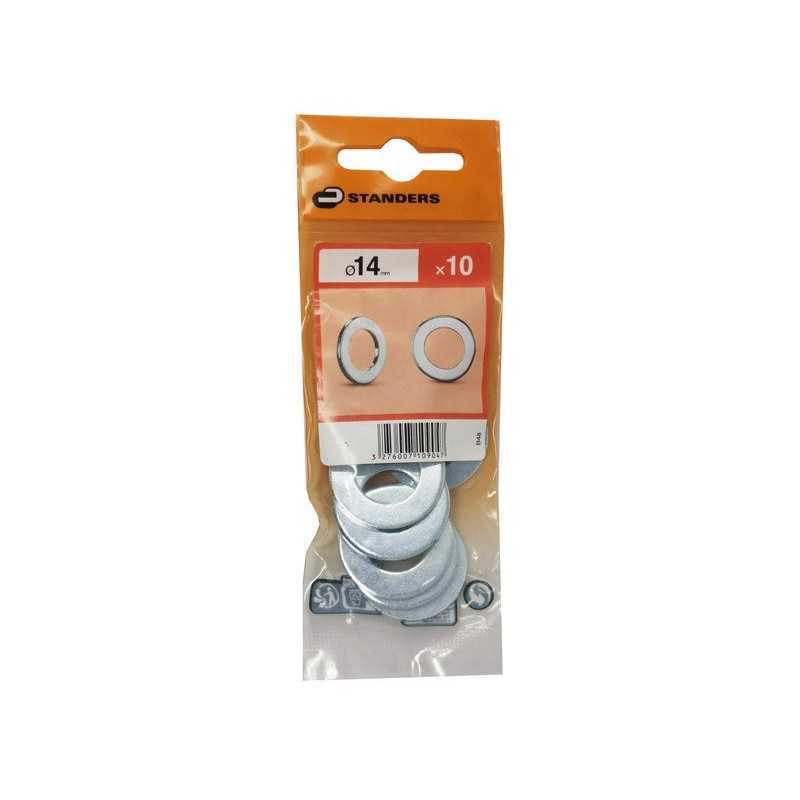 Rondelles acier carbone zinguéDiam.15 Mm