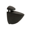 Lot de 2 clips chrome pour table en bois 3-22MM NOIR