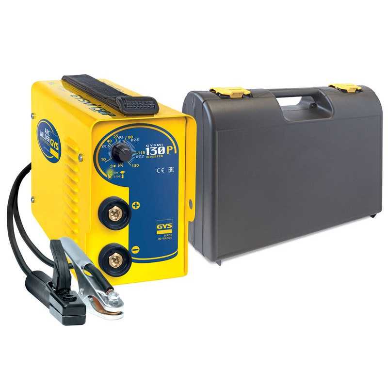 Poste à souder Inverter Gys Gysmi 130P -  - meilleure qualité