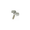Lot de 10 clips parapluies doubles diam. 16 mm