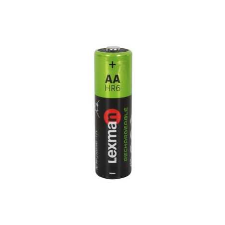Lot de 4 piles rechargeables hr6 LEXMAN