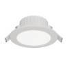 Kit 1 spot encastrable led Flat diam. 8.5 cm rond blanc
