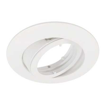 Anneau pour spot à  encastrer Bama rond INSPIRE alu or blanc