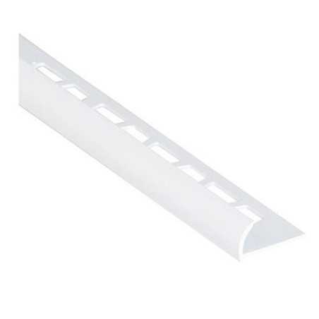 Profil PVC rond blanc 1/4 8mm -  - meilleure qualité