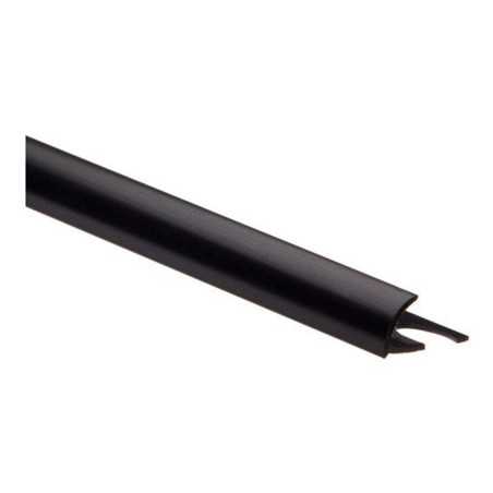 Profil PVC 1/4 rond noir 8MM - STANDERS - meilleure qualité