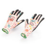 Gants fleur rose GEOLIA T7 S