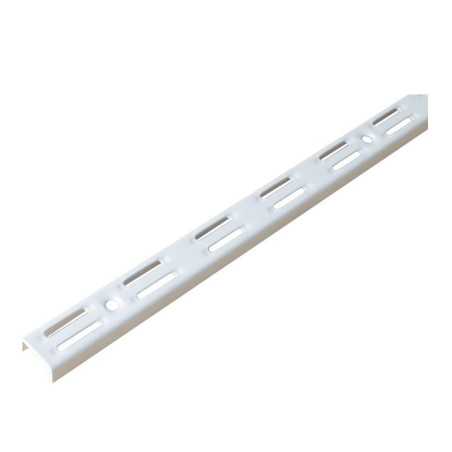 Crémaillère double blanc E50 250cm