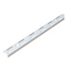Crémaillère double blanc E50 250cm