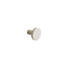 Bouton de meuble Benny nickel brossé