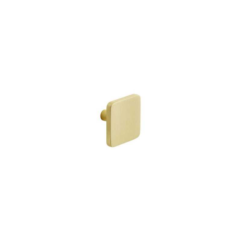 Bouton de meuble Keo laiton brossé mat