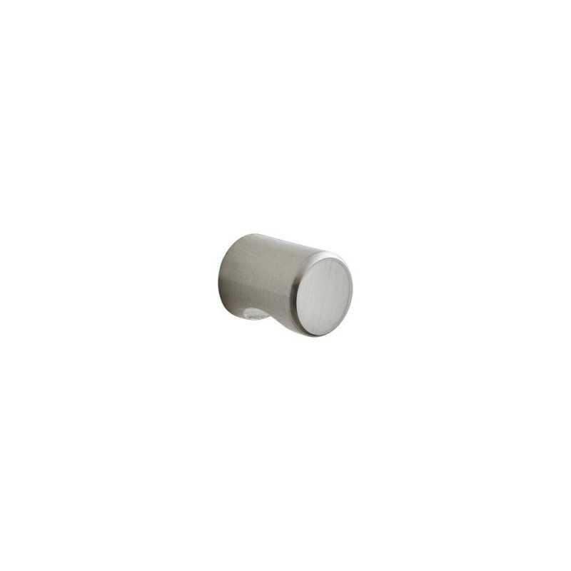 Bouton de meuble Omna nickel brossé brillant