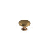 Bouton de meuble Anglais Vieil Or Zamak H.30 X L.30 X P.25 Mm