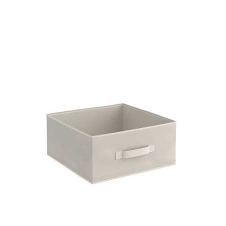 Panier de rangement beige H.14 x l.31 x P.31 cm -  - meilleure qualité