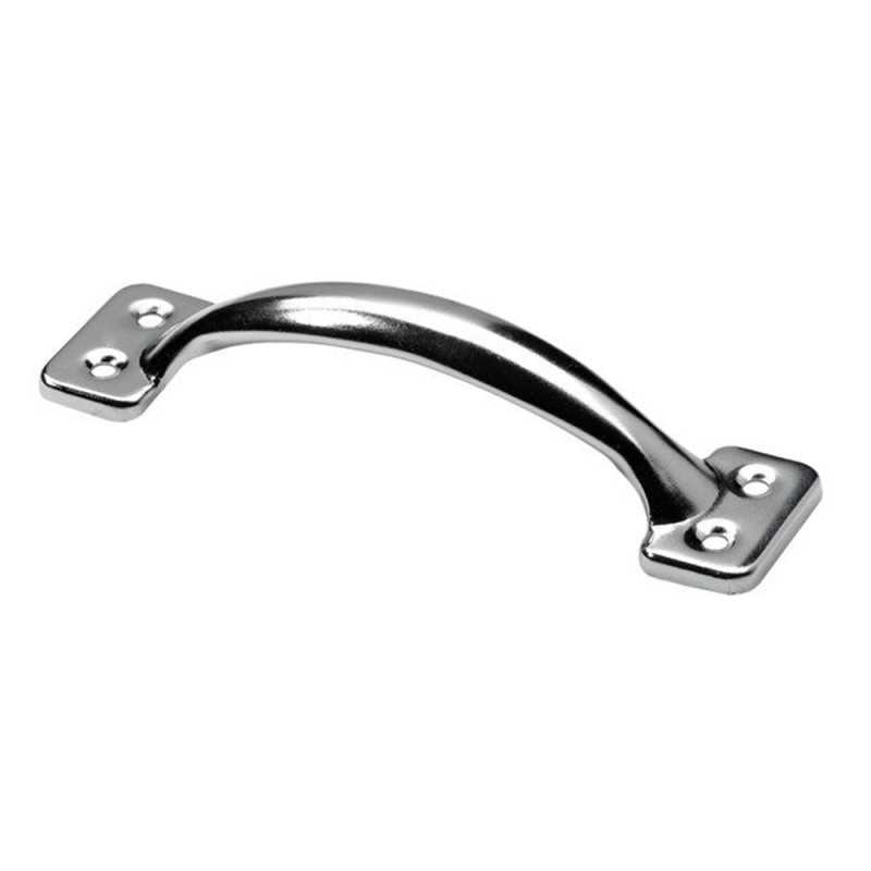 Poignée acier nickelé HETTICH entraxe 108 mm