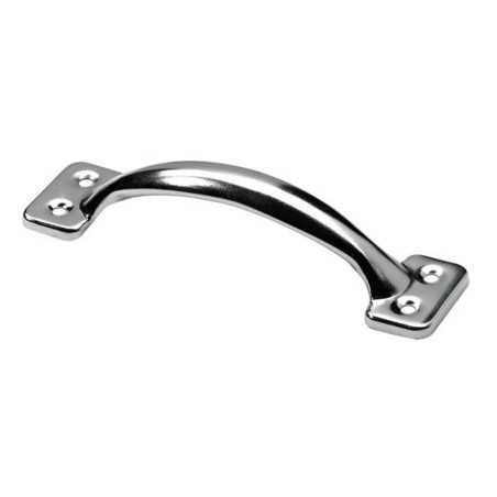 Poignée acier nickelé HETTICH entraxe 108 mm
