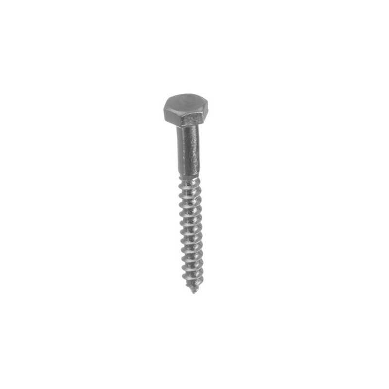 Tirefond tête hexagonale 10X60Mm Vrac 1Kg