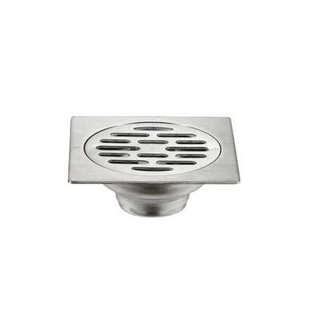 Siphon sol en acier inoxydable 100x100cm