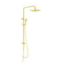 Système de douche double L .960 mm PVD - Doré - NRS
