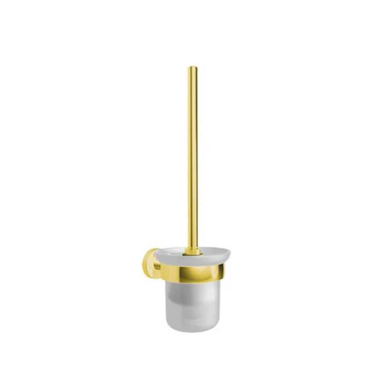 Porte-brosse toilette en verre doré  PVD -  - meilleure qualité