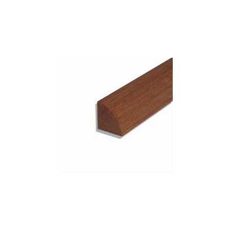 Quart de rond en bois rouge