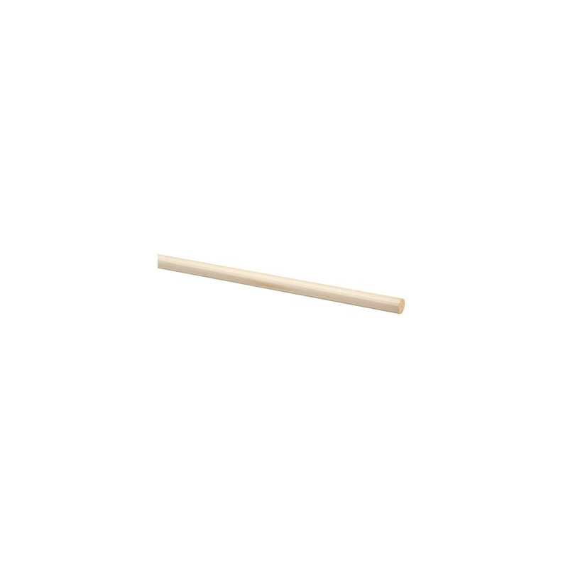 Baton rond exotique blanc 2400x19mm
