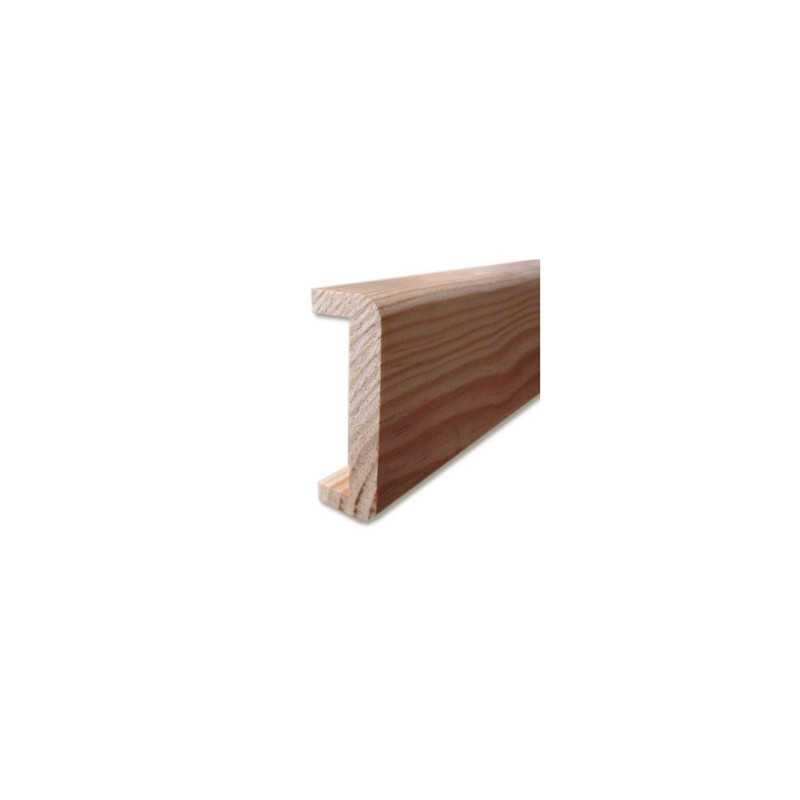 Nez de cloison en pin aboute