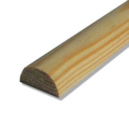 Demi-rond pin 2400X12mm