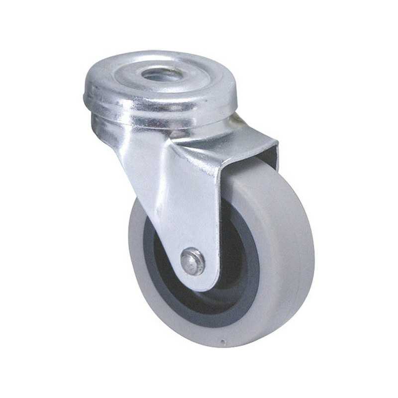 Roulette pivotante à loeil Diam.42 Mm