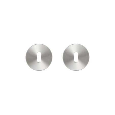 Lot de 2 rosaces L1 INSPIRE nickel satiné trou de clé