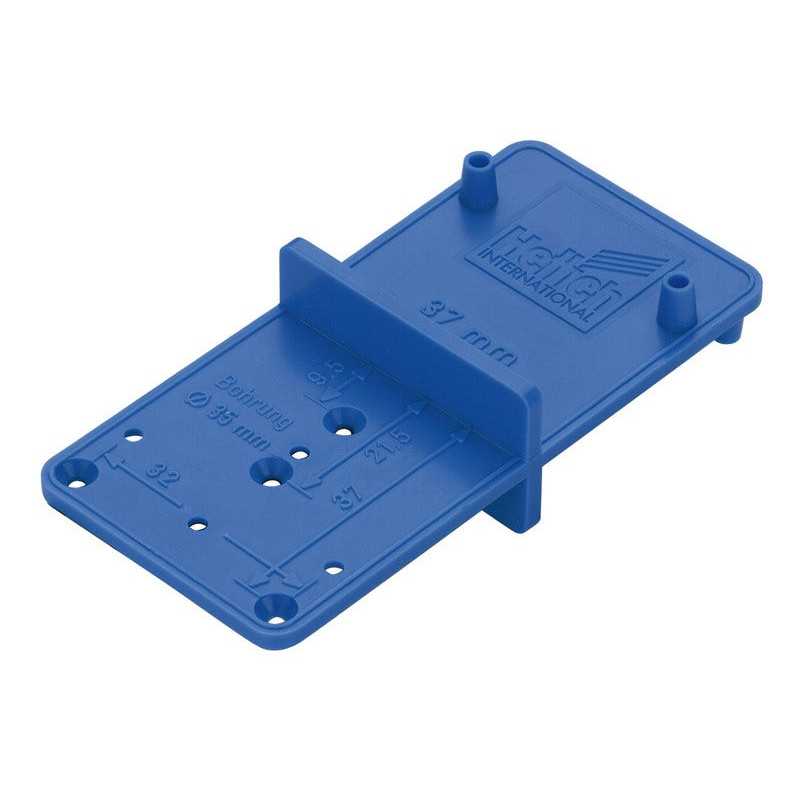 Gabarit de traçage plastique pour meuble L.85 X L.40 Mm