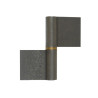 Paumelle de grille acier brut H.100 X L.90 X P.16 Mm