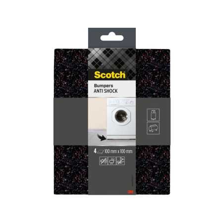 Lot de 4 amortisseurs en caoutchouc SCOTCH