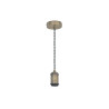 Suspension E27 moderne Ione métal laiton patiné 1 X 60 W INSPIRE