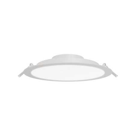 Kit 1 spot encastrable led Flat diam. 22.5 cm 4000K rond blanc