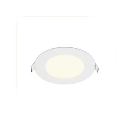 Spot encastrable led intégrée EXTRAFLAT IP44 rond Diam. 12 cm INSPIRE blanc
