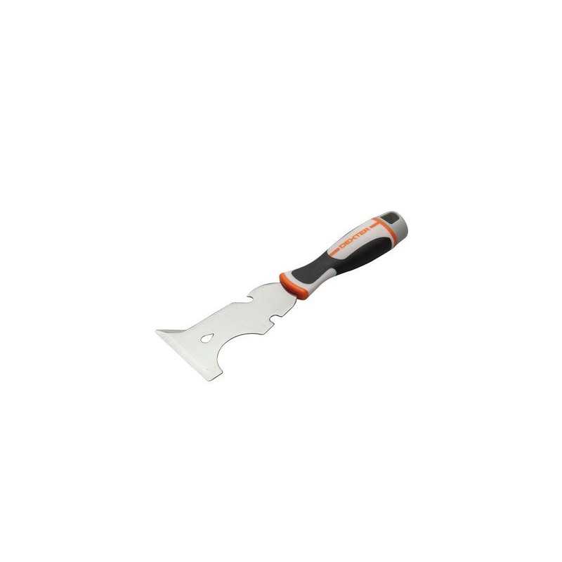 Couteau grattoir 6en1  inox -  - meilleure qualité
