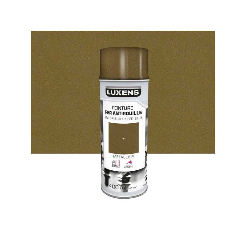 Peinture aérosol doré métallisé 0