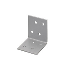 Equerre renforcée galva 90X90X65X2.5