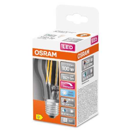 Ampoule variable led standard E27 1521 Lm100 W blanc neutre