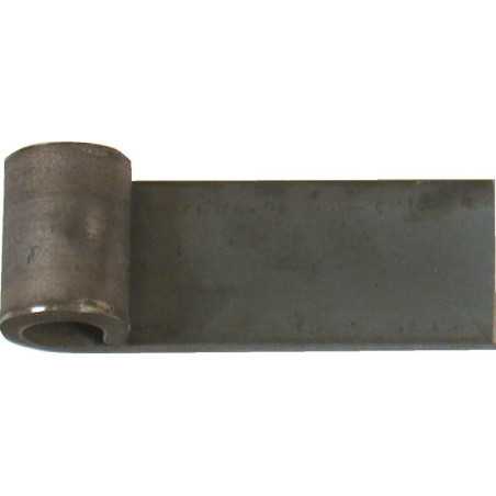 Noeud acier brut H.40 x L.100 x P.30 mm
