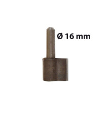 Gond acier brut, H.90x diam. 16 mm | Sanifer