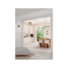 Applique 1x E27 max 40W industriel métal noir EGLO Townshend | Sanifer