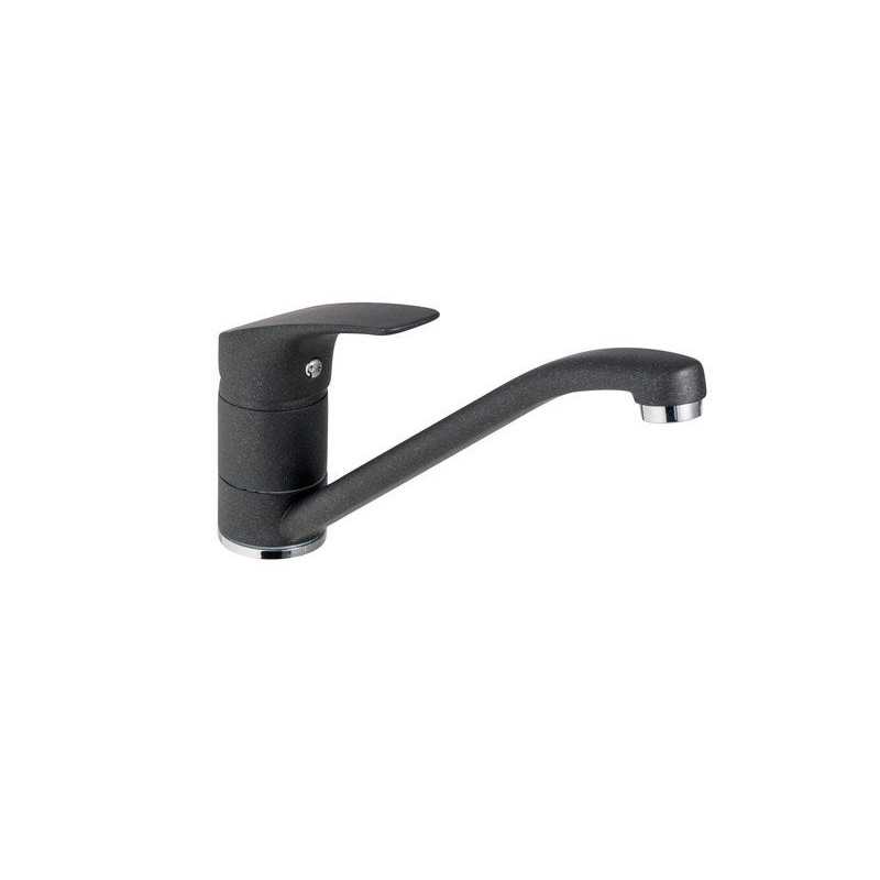 Robinet mitigeur de cuisine anthracite DELINIA Hugo -  - meilleure qualité