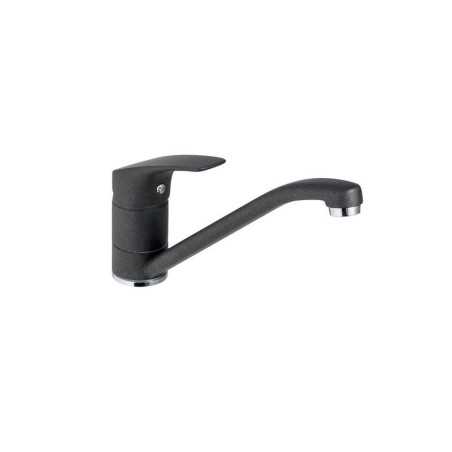 Robinet mitigeur de cuisine anthracite DELINIA Hugo -  - meilleure qualité