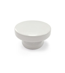 Lot de 6 boutons de meuble rond bois laquée H.22 X L.39 X P.39 Mm