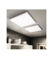 Lot de 2 panneaux LED à  encastrer  59 5 x 59 5 cm  blanc neutre|Sanifer