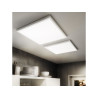 Lot de 2 panneaux LED à  encastrer  59 5 x 59 5 cm  blanc neutre|Sanifer