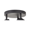 Plafonnier 3 spots, metal GU10  | Sanifer