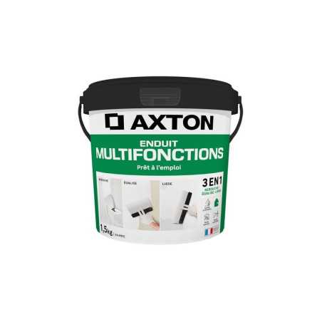 Enduit multifonction en pâte prêt à l'emploi   blanc 1.5 kg -  - meilleure qualité
