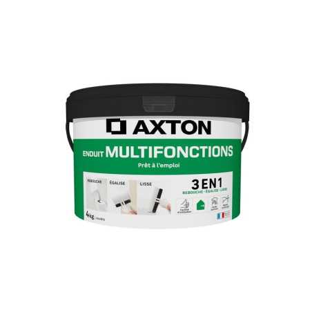 Enduit multifonction en pâte prêt à l'emploi   blanc 4 kg -  - meilleure qualité